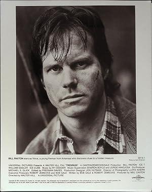 Seller image for Trespass Lot of Nine 8 X 10 Stills 1992 Bill Paxton, Ice-T, William Sadler, Ice Cube and Art Evans for sale by AcornBooksNH