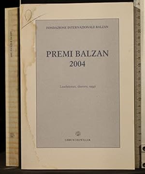 Bild des Verkufers fr Premi Balzan 2004 zum Verkauf von Ammareal