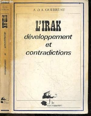 Bild des Verkufers fr L'irak - developpement et contradictions zum Verkauf von Le-Livre