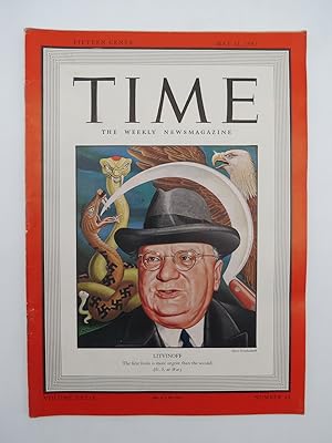 TIME MAGAZINE MAY 11, 1942 (LITVINOFF COVER)
