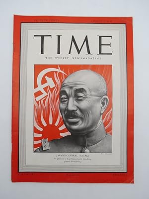 TIME MAGAZINE AUGUST 3, 1942 (JAPAN'S GENERAL ITAGAKI COVER)