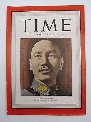 TIME MAGAZINE JUNE 1, 1942 (GISSIMO CHIANG COVER)