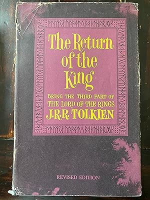 Immagine del venditore per The Return of the King: Being the third part of the Lord of the Rings. Revised Ed 1965 venduto da Cucamonga Books