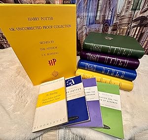 Seller image for 'The Harry Potter uncorrected proof collection: Philosopher's Stone; Chamber of Secrets; and both Prisoner of Azkaban proofs, all published by Bloomsbury in the UK, all with signed bookplates laid in for sale by First and Fine