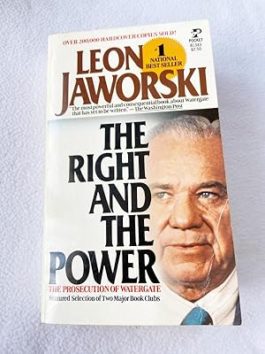 Bild des Verkufers fr The Right and the Power by Leon Jaworski (1978-04-03) zum Verkauf von Miki Store