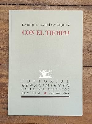 Image du vendeur pour CON EL TIEMPO mis en vente par Librera Llera Pacios