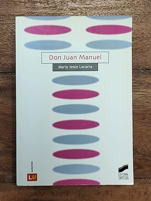 Image du vendeur pour DON JUAN MANUEL mis en vente par Librera Llera Pacios