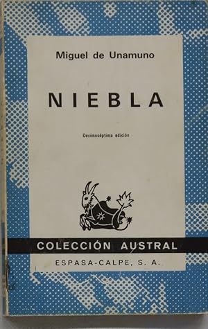 Imagen del vendedor de Niebla (nivola) a la venta por Librera Alonso Quijano