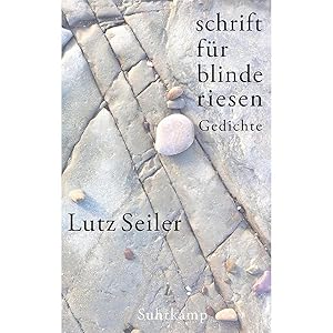 Imagen del vendedor de schrift fr blinde riesen: Gedichte | Georg-Bchner-Preis 2023 a la venta por artbook-service