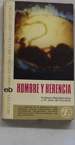 Seller image for Hombre y herencia for sale by Librera Alonso Quijano