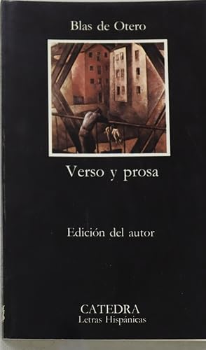 Seller image for Verso y prosa for sale by Librera Alonso Quijano