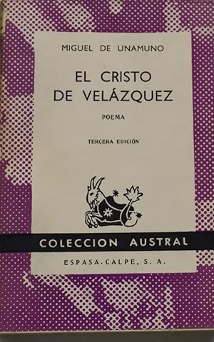 Imagen del vendedor de El Cristo de Velzquez : poema a la venta por Librera Alonso Quijano