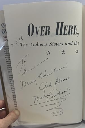 Imagen del vendedor de Over Here, over There: The Andrews Sisters and the Uso Stars in World War II (Zebra Books) a la venta por Once Read Books