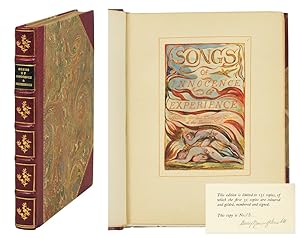 Bild des Verkufers fr Songs of Innocence and of Experience, shewing the Two Contrary States of the Human Soul. zum Verkauf von John Windle Antiquarian Bookseller, ABAA