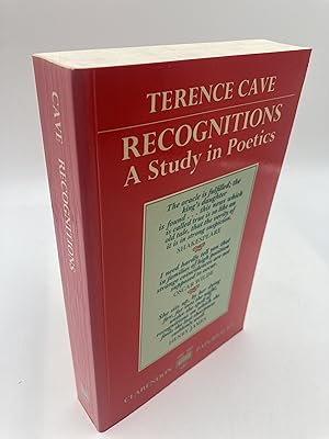 Immagine del venditore per Recognitions: A Study in Poetics (Clarendon Paperbacks) venduto da thebookforest.com