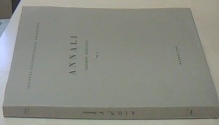 Seller image for Annali Sezione Romanza. Acura de Giuseppe Carlos Rossi. VI, 2 for sale by Librera La Candela
