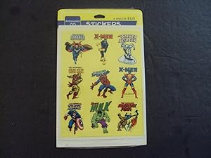 Ambassador Hallmark Cards Marvel Super Hero Stickers 1983
