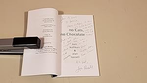 Imagen del vendedor de No Cats, No Chocolate: Inscribed a la venta por SkylarkerBooks