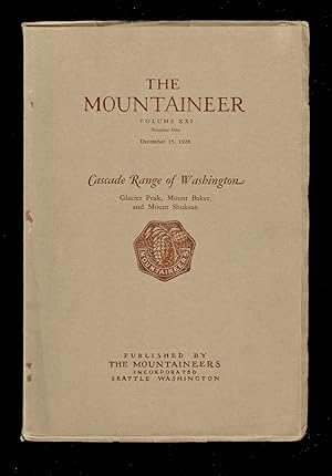 [Rockies, Cascades] The Mountaineer : December 1928 Vol. XXI No. I.