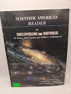 Imagen del vendedor de Scientific American Reader for Discovering the Universe 9 recent articles from Scientific American with introductions and exercises a la venta por Bay Used Books