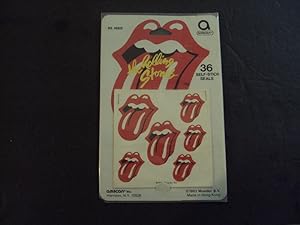 Amscan Rolling Stones 36 Stickers 1983 #45020
