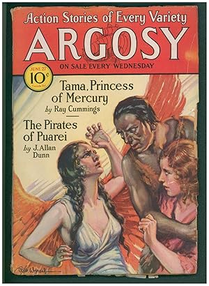 Bild des Verkufers fr Tama, Princess of Mercury in Argosy June 27, 1931 to July 18, 1931 zum Verkauf von Parigi Books, Vintage and Rare