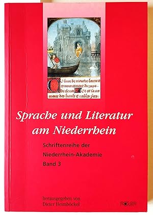 Seller image for Sprache und Literatur am Niederrhein. Schriftenreihe der Niederrheinakademie Band 3. for sale by Versandantiquariat Kerstin Daras