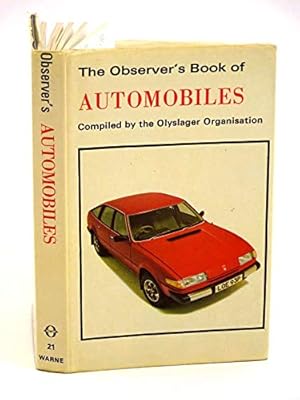 Seller image for Observer's Book of Automobiles 1977 (Observer's Pocket S.) for sale by WeBuyBooks