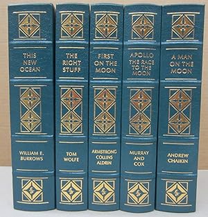 Seller image for The Race to Space [5 volume set]: A Man on the Moon, Apollo The Race to the Moon, First on the Moon, The Right Stuff, This New Ocean for sale by Midway Book Store (ABAA)