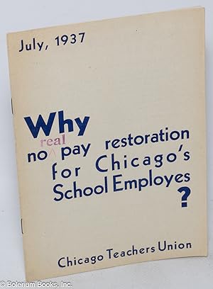 Why no pay restoration for Chicago's school employees