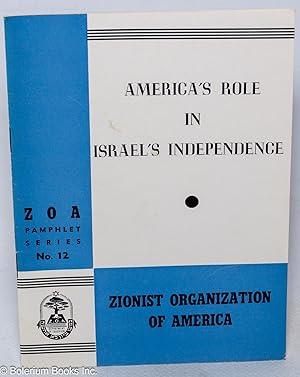 America's role in Israel's independence
