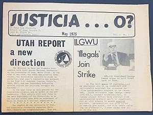 Justicia . O? Vol. 2 no. 3 (May 1975)