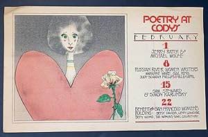 Poetry at Cody's: February [handbill]