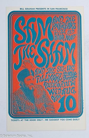 Bill Graham presents in San Francisco Sam the Sham and the Pharaohs, and the Sit-ins. Fillmore Au...