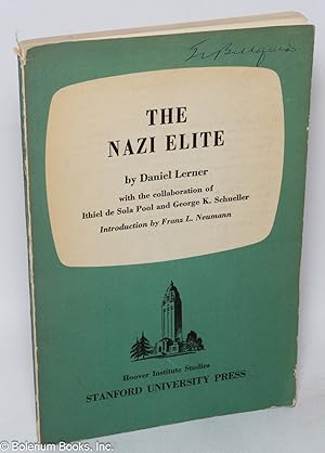 Imagen del vendedor de The Nazi Elite a la venta por Bolerium Books Inc.