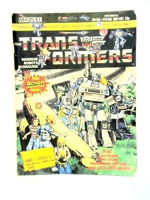 The Transformers UK No. 2 Marvel Comic Book Oct 1984