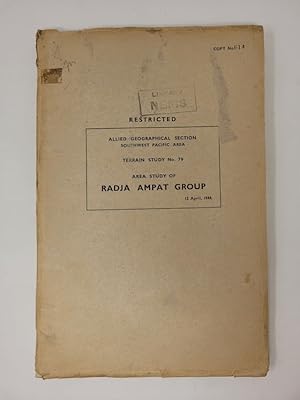 Seller image for Terrain Study No. 79, Area Study of Radja Ampat Group for sale by Munster & Company LLC, ABAA/ILAB