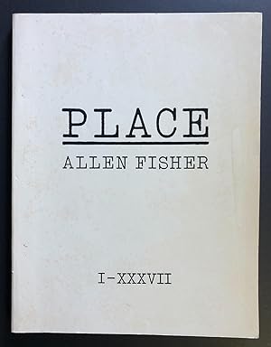 Seller image for Place I - XXXVII : Drafted 22.4.73 Comprising Most of Book I Place One to Thirty-Seven First Movement for sale by Philip Smith, Bookseller