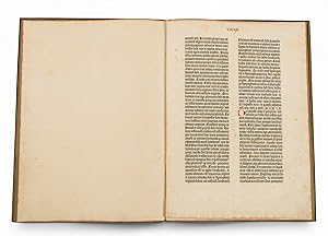 Immagine del venditore per (Gutenberg Bible) [Original Gutenberg Bible Leaf - Book of Exodus] A Noble Fragment, Being a Leaf of the Gutenberg Bible, 1450-1455. venduto da Barry Lawrence Ruderman