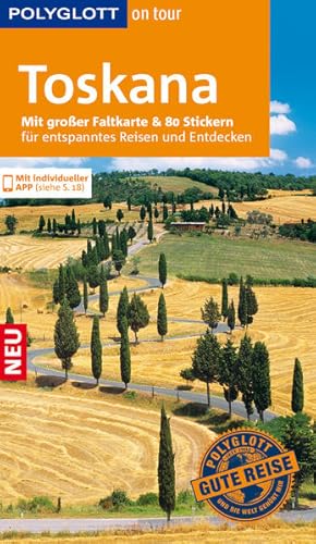 Bild des Verkufers fr POLYGLOTT on tour Reisefhrer Toskana: Mit groer Faltkarte, 80 Stickern und individueller App zum Verkauf von Versandantiquariat Felix Mcke