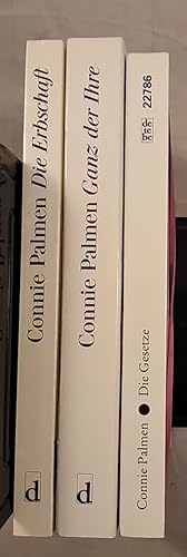 Konvolut von 3 Romanen von Connie Palmen.
