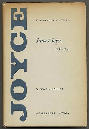 Bild des Verkufers fr A Bibliography of James Joyce zum Verkauf von Between the Covers-Rare Books, Inc. ABAA