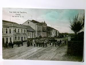 Brasilien. Caixias / Rio Grand de Sul. Alte Ansichtskarte / Postkarte farbig / coloriert, gel., 1...