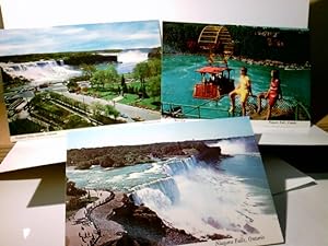 Canada / Kanada. Ontario. Niagara Falls. 3 x Alte Ansichtskarte / Postkarte farbig, ungel., ca 80...