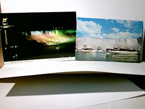 Canada / Kanada. Ontario. Niagara Falls. 2 x Alte Ansichtskarte / Postkarte farbig, ungel., ca 80...