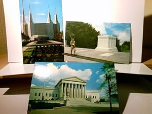 Amerika / USA / United States. 3 x Alte Ansichtskarte / Postkarte farbig, ungel. ca 70 / 80ger Ja...