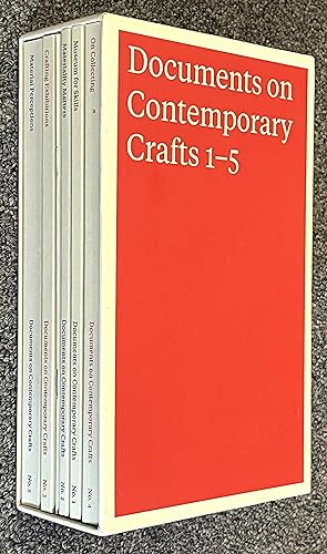 Image du vendeur pour Documents on Contemporary Crafts 1-5 mis en vente par DogStar Books