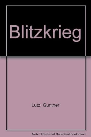 Seller image for Blitzkrieg for sale by WeBuyBooks