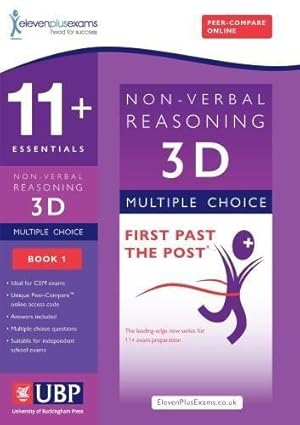 Bild des Verkufers fr 11+ Essentials: 3D Diagrams, Non-Verbal Reasoning - Essential Practice Papers (First Past the Post) zum Verkauf von WeBuyBooks