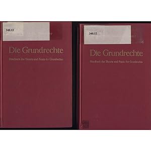 Imagen del vendedor de Die Grundrechte Handbuch der Theorie und Praxis der Grundrechte (2 Bnde) Vierter Band: 1. und 2. Halbband a la venta por avelibro OHG